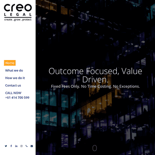 Brisbane Startup, Commercial and Property Lawyers // Creo Legal