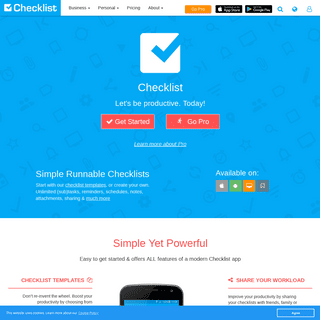 Checklist Templates & App - Checklist.com