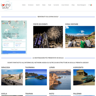 Loving Sicily: il portale turistico siciliano Hotel - B&B - Experiences