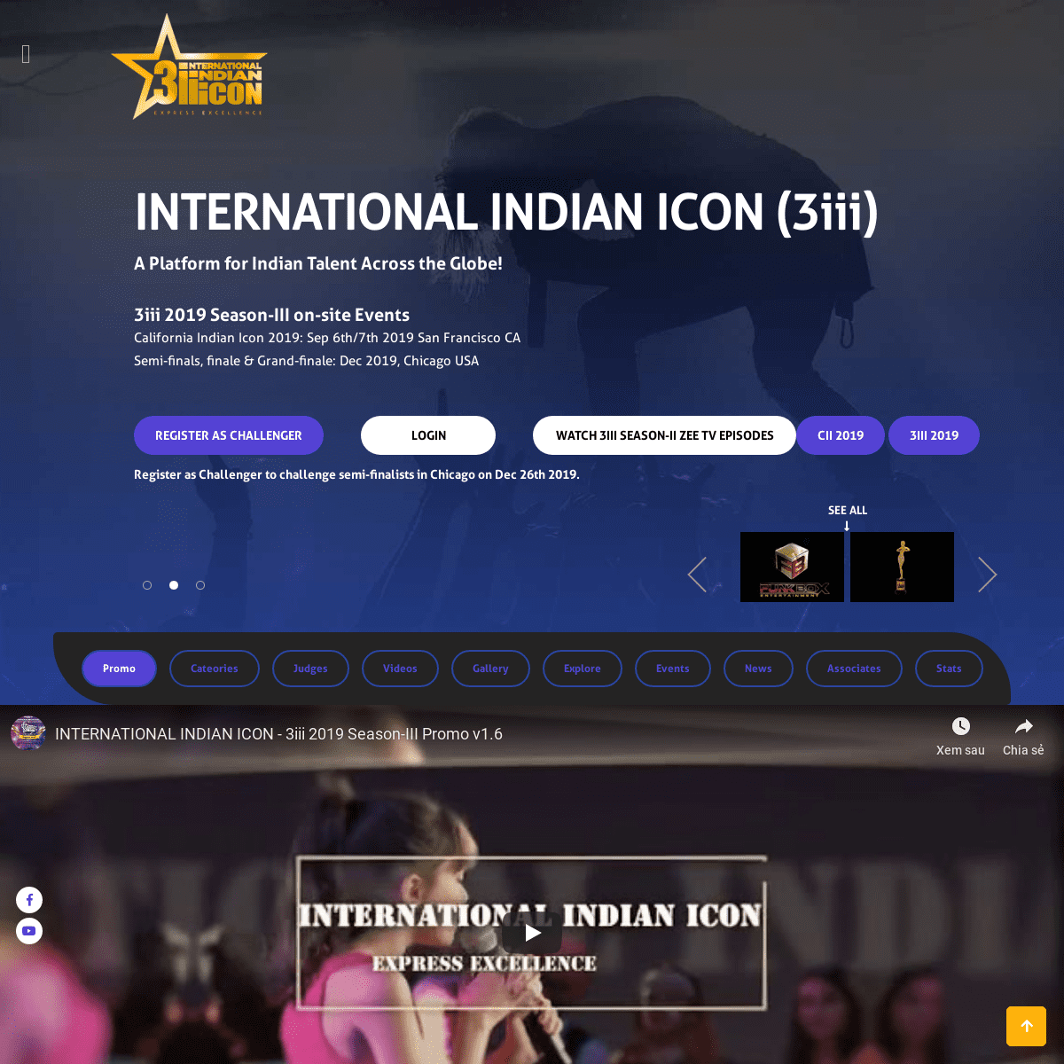 International Indian Icon - Dancing|Singing|Instruments.