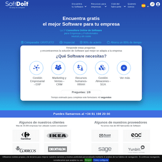 SoftDoit: comparador y consultora online #1 de software para empresas
