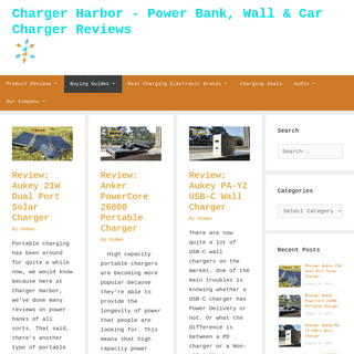 Charger Harbor - Power Bank, Wall & Car Charger Reviews