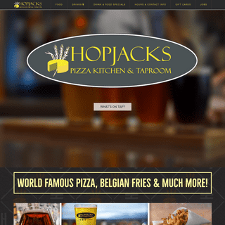 Pizza and 112 Craft Beers On Tap - Hopjacks Pizza Kitchen & Taproom