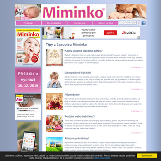 A complete backup of casopis-miminko.cz