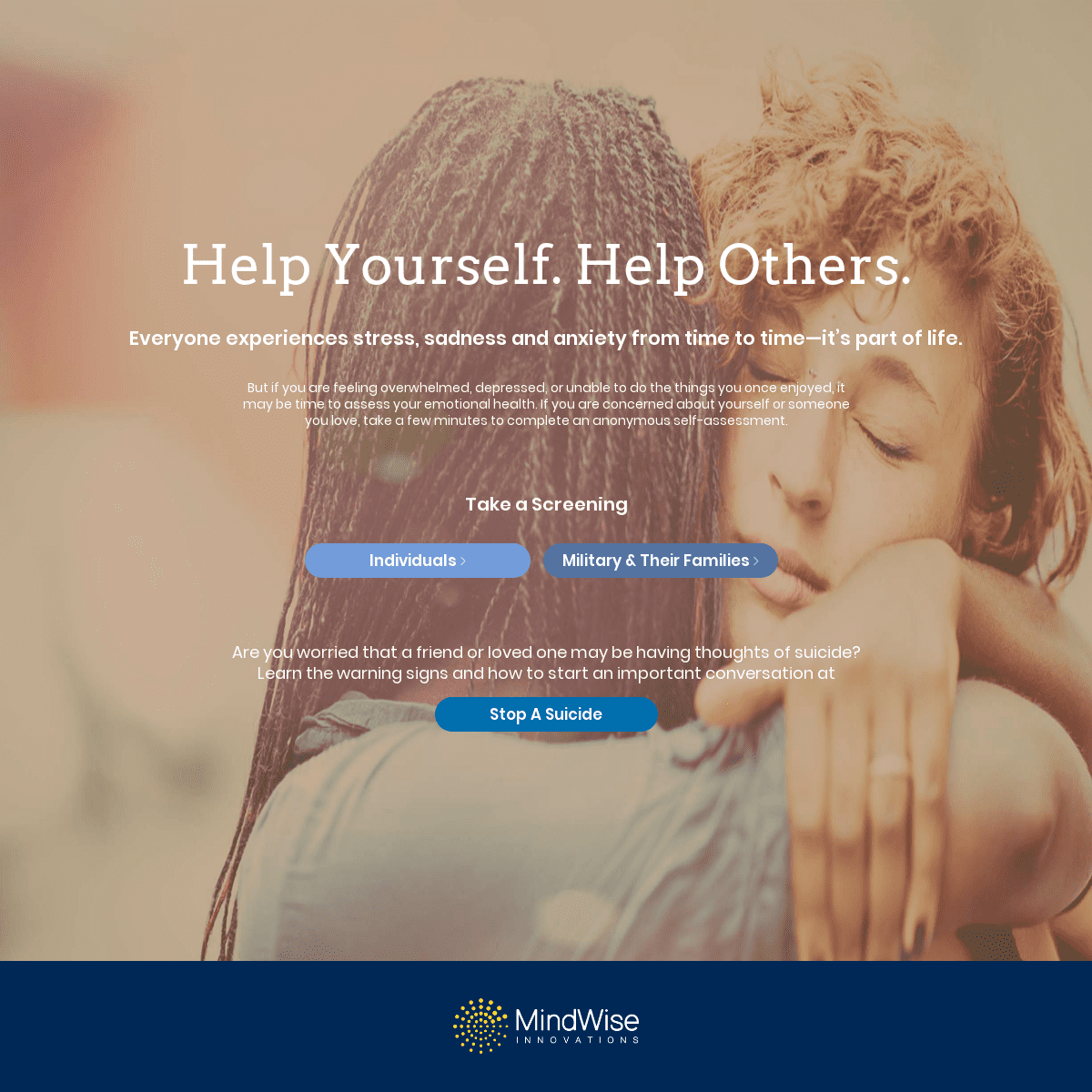 Help Yourself. Help Others.