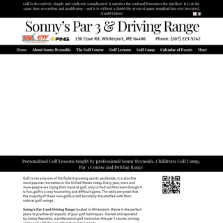 Sonny's Par 4 and Driving Range | Maine Driving Range | Maine Golf 
