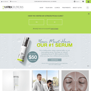 Ultraceuticals | Australian Made Cruelty Free Skincare from Ultraceuticals