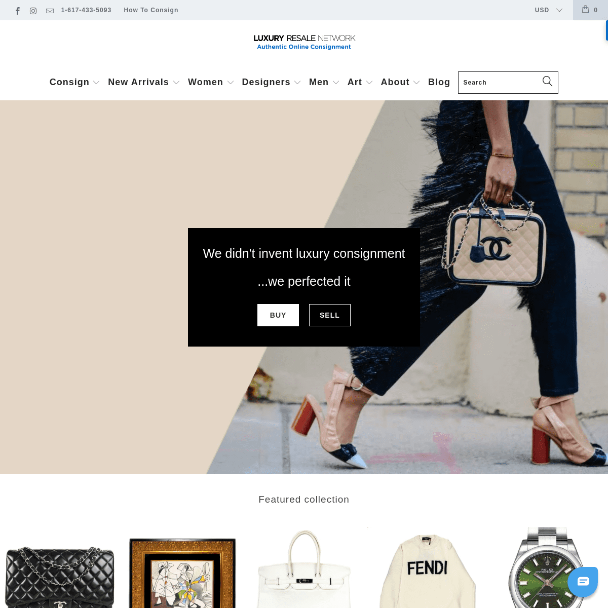 Luxury Resale Network - Online Consignment Store for Designer Brands