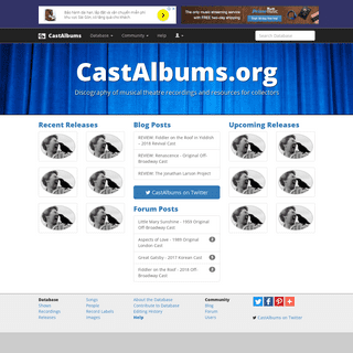 CastAlbums.org