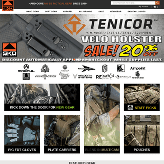 SKD Tactical | Select Military and Law Enforcement Tactical Gear and Equipment