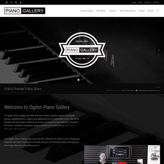 Ogden Piano Gallery | Ogden's Premiere Piano Store