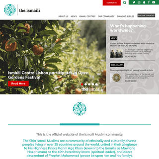 the.Ismaili | The official website of the Ismaili Muslim community.