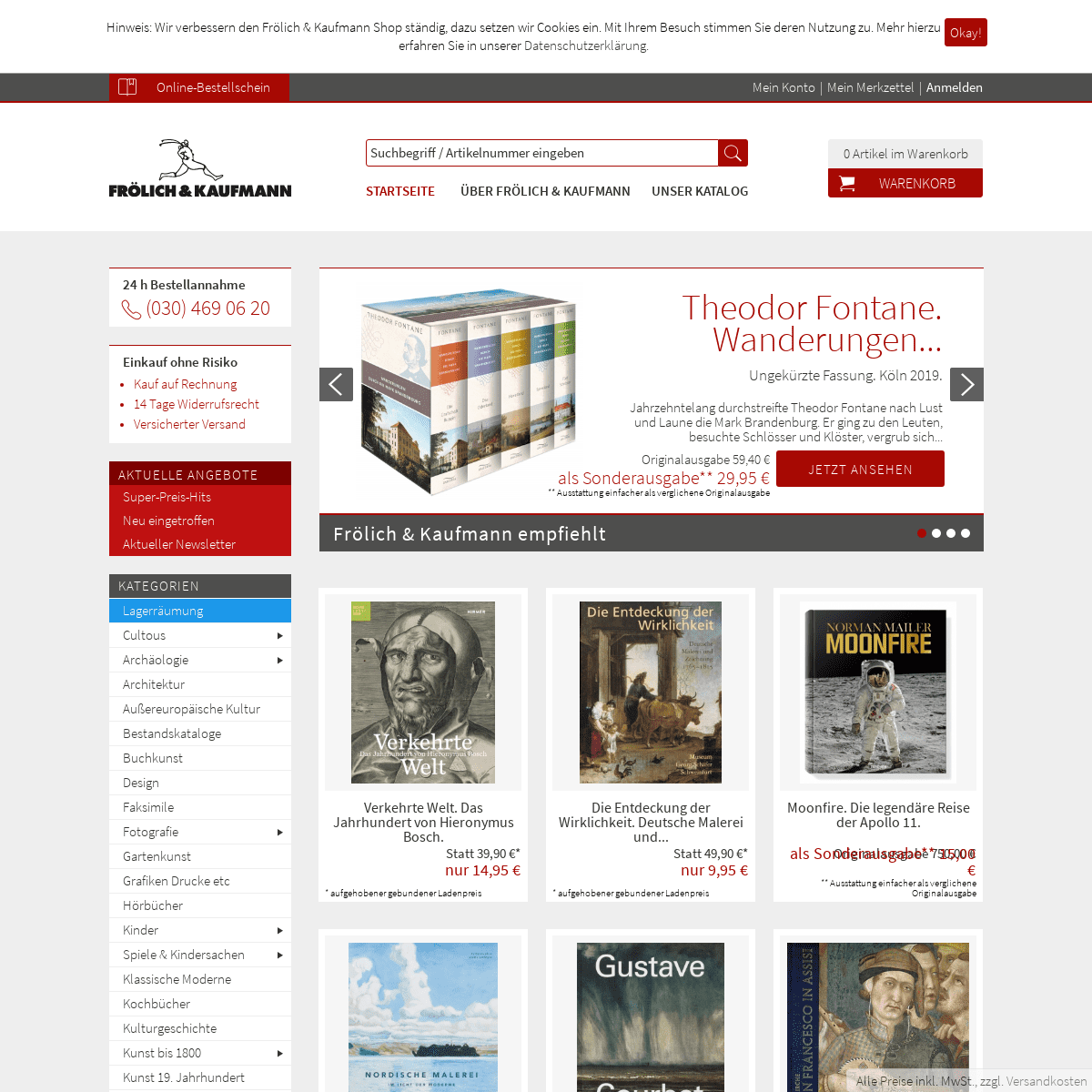 Frölichundkaufmann.de - Kunstbücher günstig bestellen 