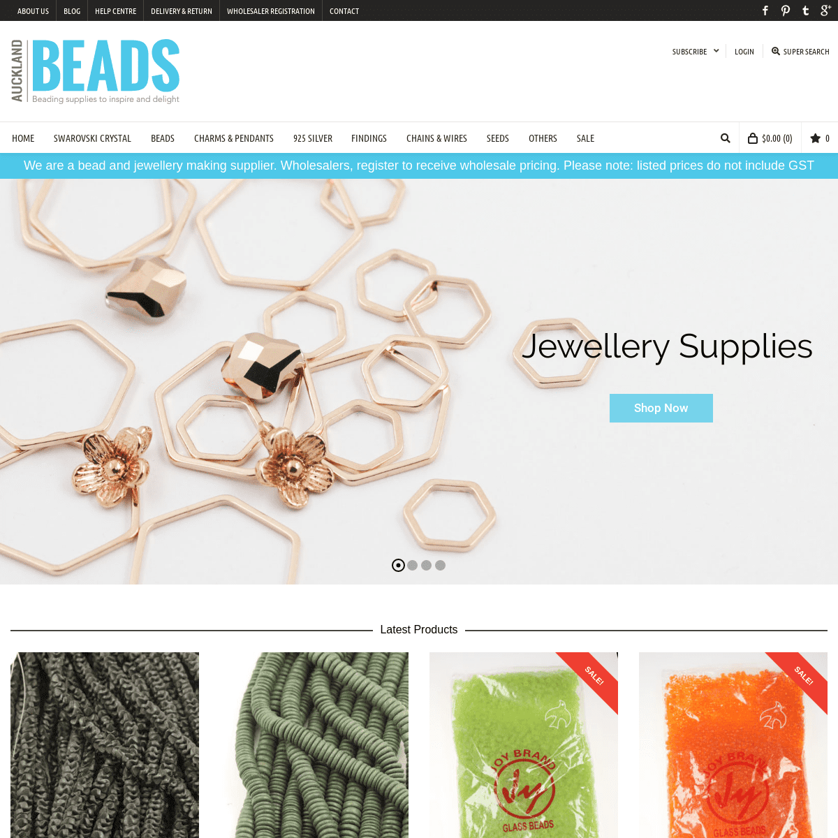 Auckland Beads NZ - Beads And Jewellery Supplies Wholesale