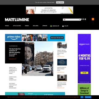 - MATTLUMINE - | Cultural Trends Magazine