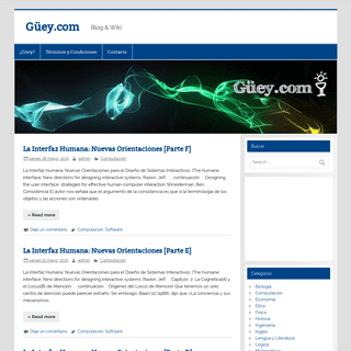 Güey.com – Blog & Wiki