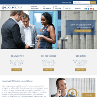 Executive Recruitment Search Firm | Lucas Group