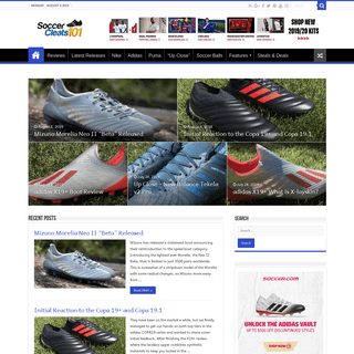 Home | Soccer Cleats 101