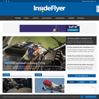 A complete backup of insideflyer.no