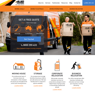 New Zealand's Best Furniture Movers | Allied Pickfords