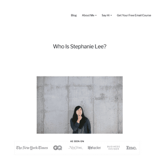 Who Is Stephanie Lee? - Stephanie Lee