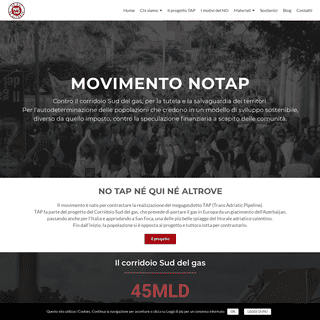 No Tap – Sito ufficiale del Movimento No Tap