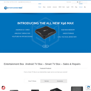 EntertainmentBox - Smart TV Box - Android Box Store - Entertainment Box
