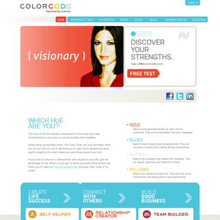 Home :: ColorCode Personality Science