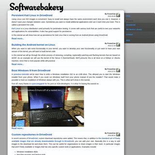A complete backup of softwarebakery.com