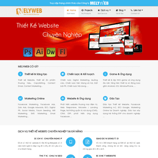 MELYWEB - Công ty thiết kế Website - Quảng cáo Facebook tại Đà Nẵng