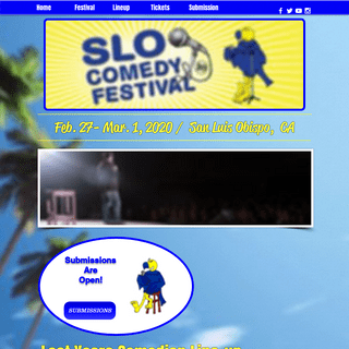SLO Comedy Festival | Stand Up Comedian | California 