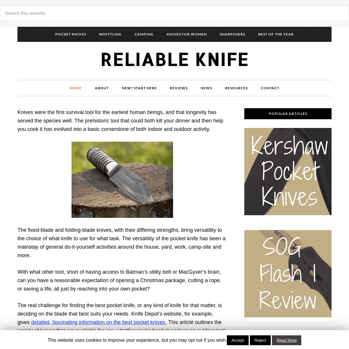Reliable Knife | The #1 Online Resource for Knife Reviews!