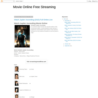 Movie Online Free Streaming