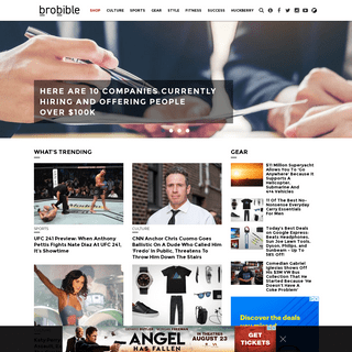 BroBible - Products And Stories To Make Your Life More Chill
