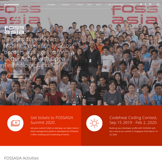 FOSSASIA | Asia's Open Technology Organization - Developing Open Source Software, Open Hardware, Open Design, Open Data, Open Kn