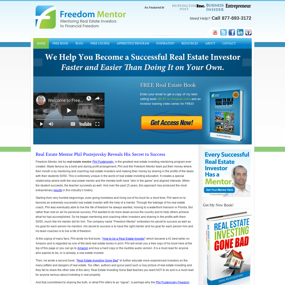 Freedom Mentor | Real Estate Mentoring for Investors