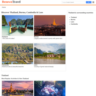 Renown Travel & Tour Agency Bangkok Thailand