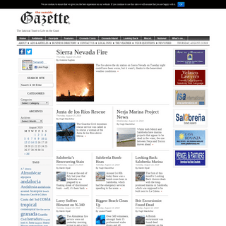 Seaside Gazette Magazine - news & information about the Costa Tropical, Andalucia, Spain
