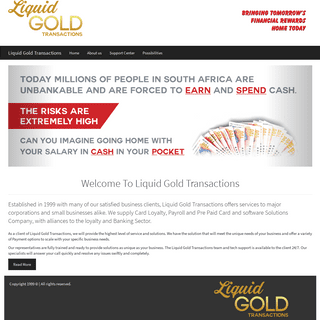 Liquid Gold Transactions