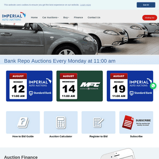 Imperial Auto Auctions - Bank Repo Auctions