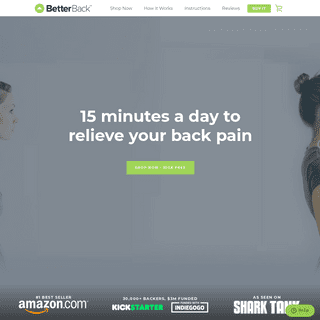 A complete backup of getbetterback.com
