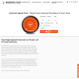 Speed Test - Free Internet Speed Test – HTML5, No App Needed