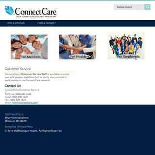 A complete backup of connectcare.com
