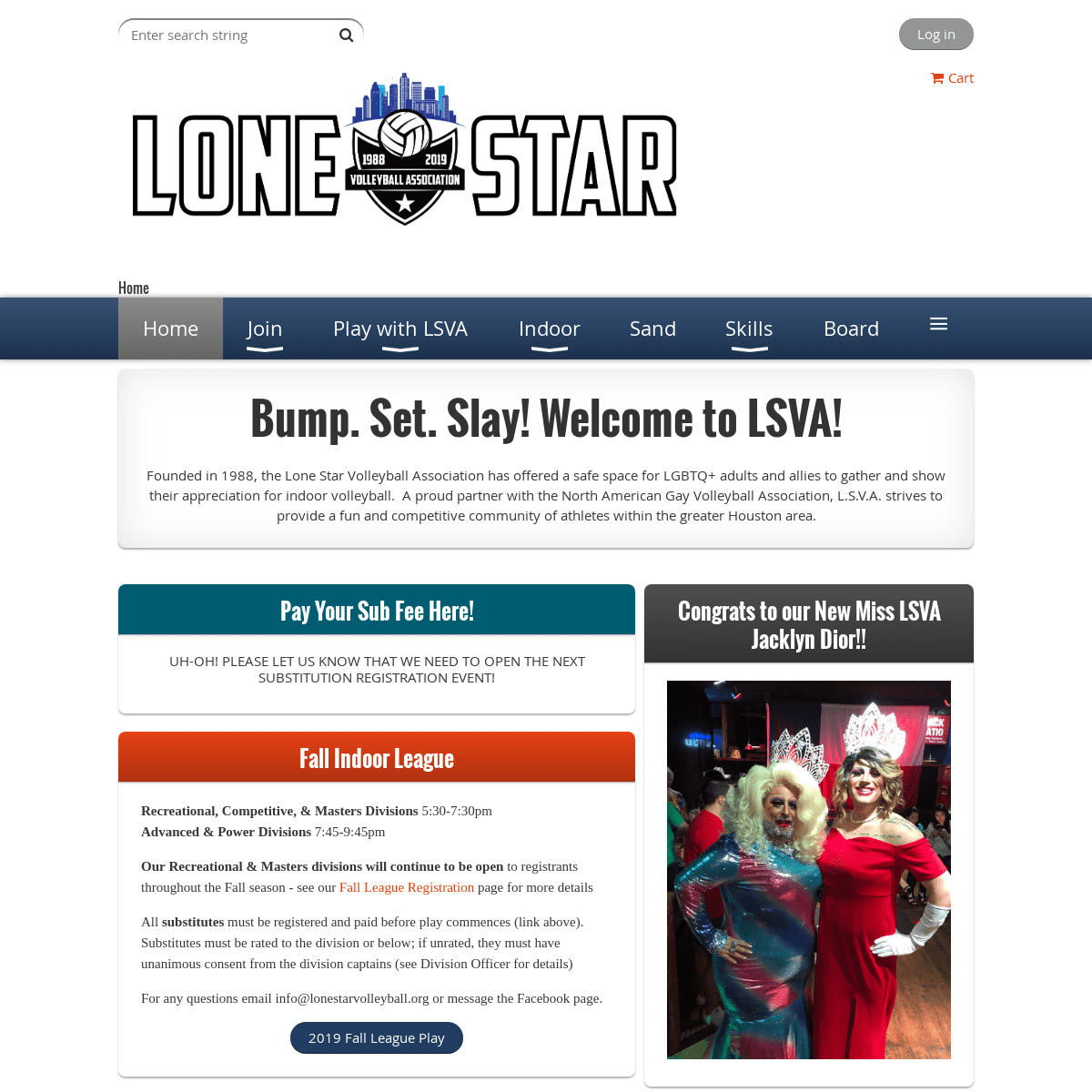 A complete backup of lonestarvolleyball.org