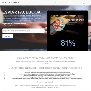 Espiar Facebook Online - Como Hackear Cuentas de Facebook Gratis