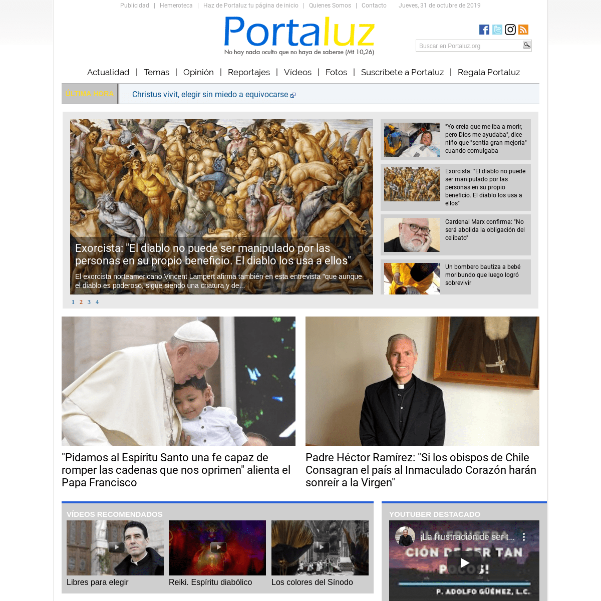 A complete backup of portaluz.org
