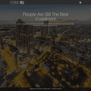 Cole & Company | Executive Search Firm Tokyo