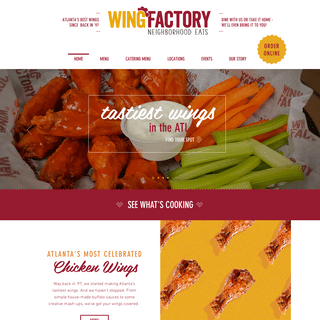 Wing Factory - Atlanta's best chicken wings and more