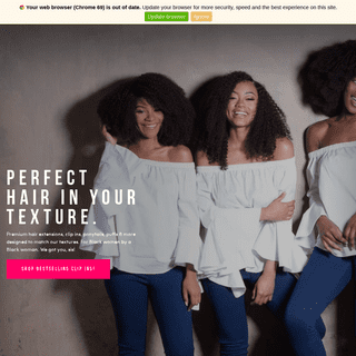 Human hair extensions for Black Women | KinkyCurlyYaki   