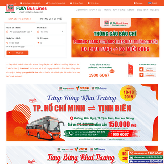 Vé xe Phương Trang | Công ty cổ phần xe khách Phương Trang | FUTA Bus Lines